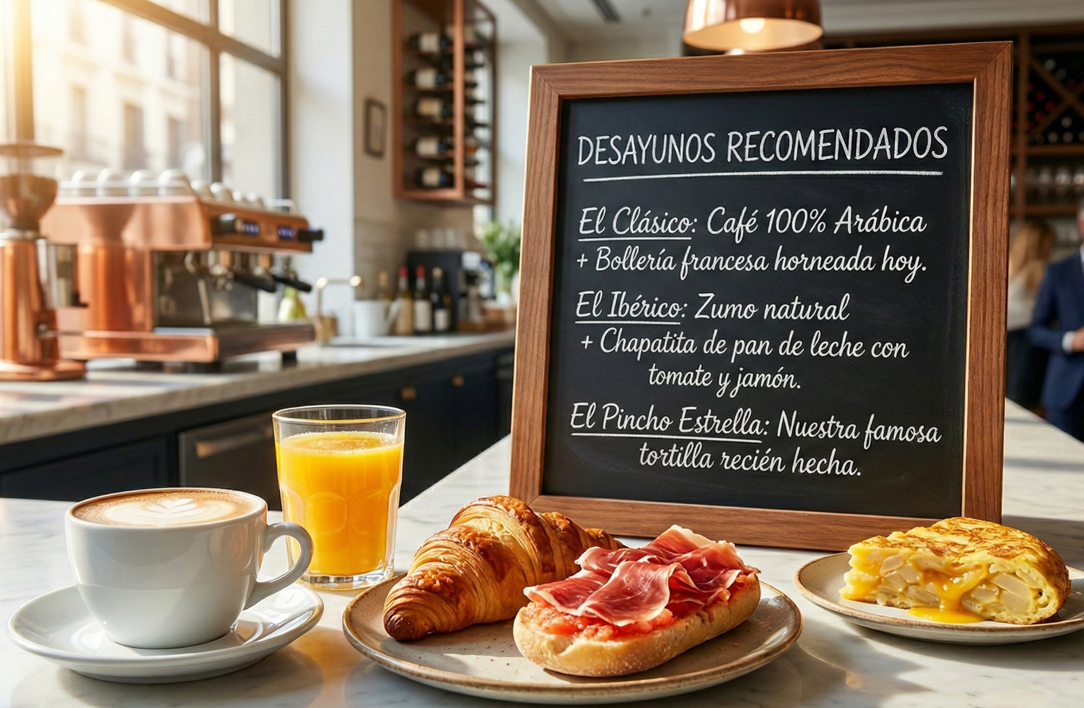 Sugerencias de desayunos elegantes